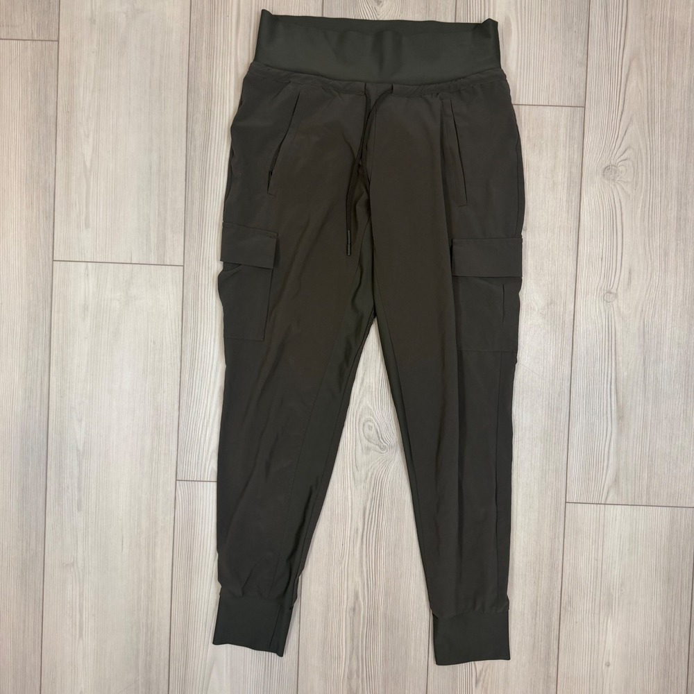 Athleta Headlands Hybrid Cargo Joggers Gray Hiking Pants 405713 Size 0